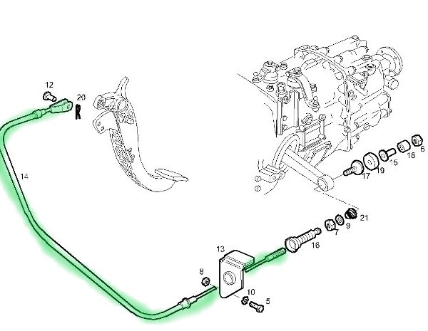 500358899 LINKA SPRZĘGŁA IVECO DAILY