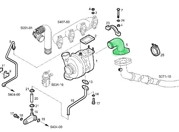 500377678 PRZEWÓD POWIETRZA IVECO