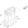 504141092 PRZEWÓD WODNY SPRĘŻARKI IVECO STRALIS TECTOR