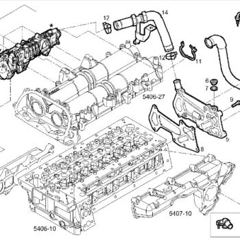 504388024 USZCZELKA PRZEWODU EGR IVECO DAILY