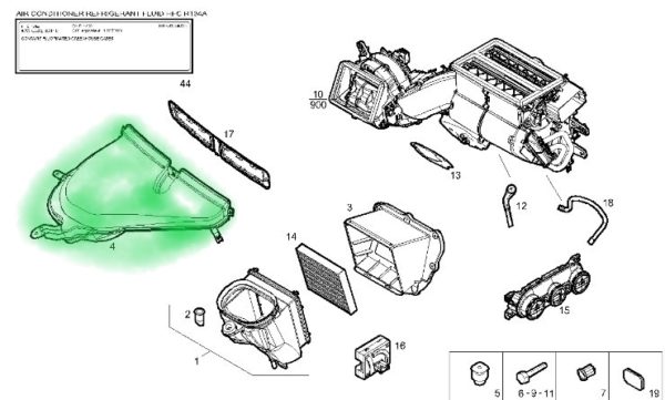 5801562737 WLOT POWIETRZA NA MASKE IVECO DAILY