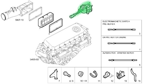 5801625928 STYCZNIK IVECO