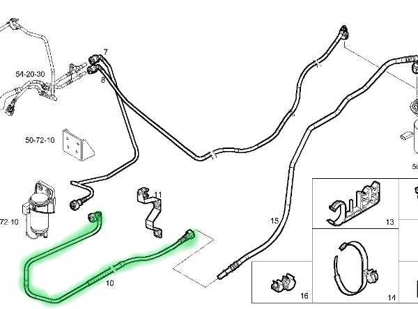 5802067840 PRZEWÓD PALIWA IVECO DAILY