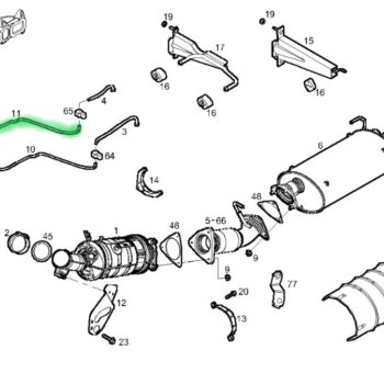 5802080003 PRZEWÓD GUMOWY DO DPF IVECO DAILY