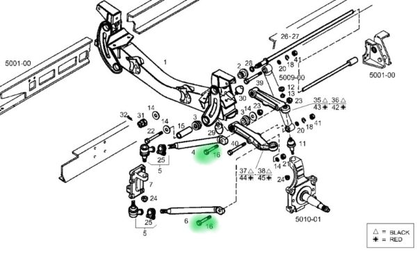93805748 ŚRUBA MOCOWANIA DRĄŻKA REAKCYJNEGO IVECO DAILY