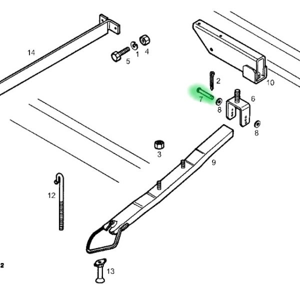 93806462 SWORZEŃ ZABEZPIECZENIA KOŁA ZAPASOWEGO IVECO