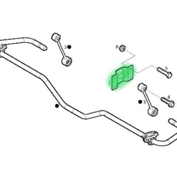 5801526199 WSPORNIK ŁĄCZNIKA STABILIZATORA TYŁ IVECO