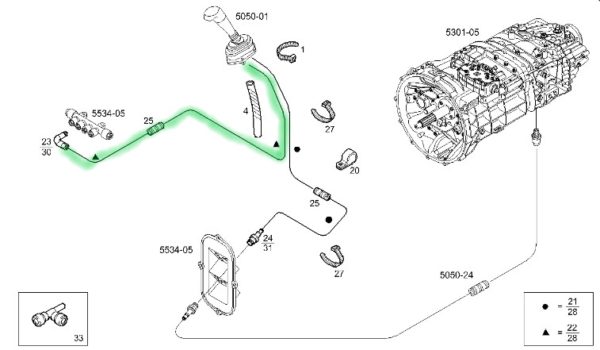 41806777 PRZEWÓD ZAWIESZENIA PNEUMATYCZNEGO IVECO